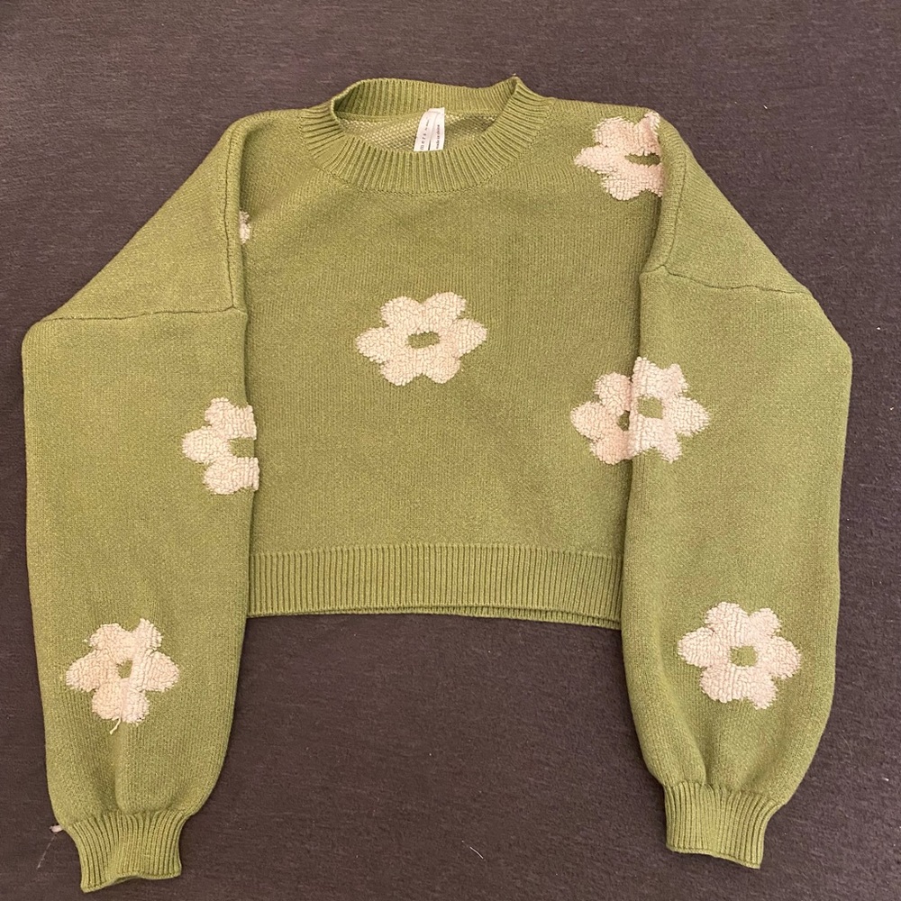 Debut Olive Daisy Women's Sweater